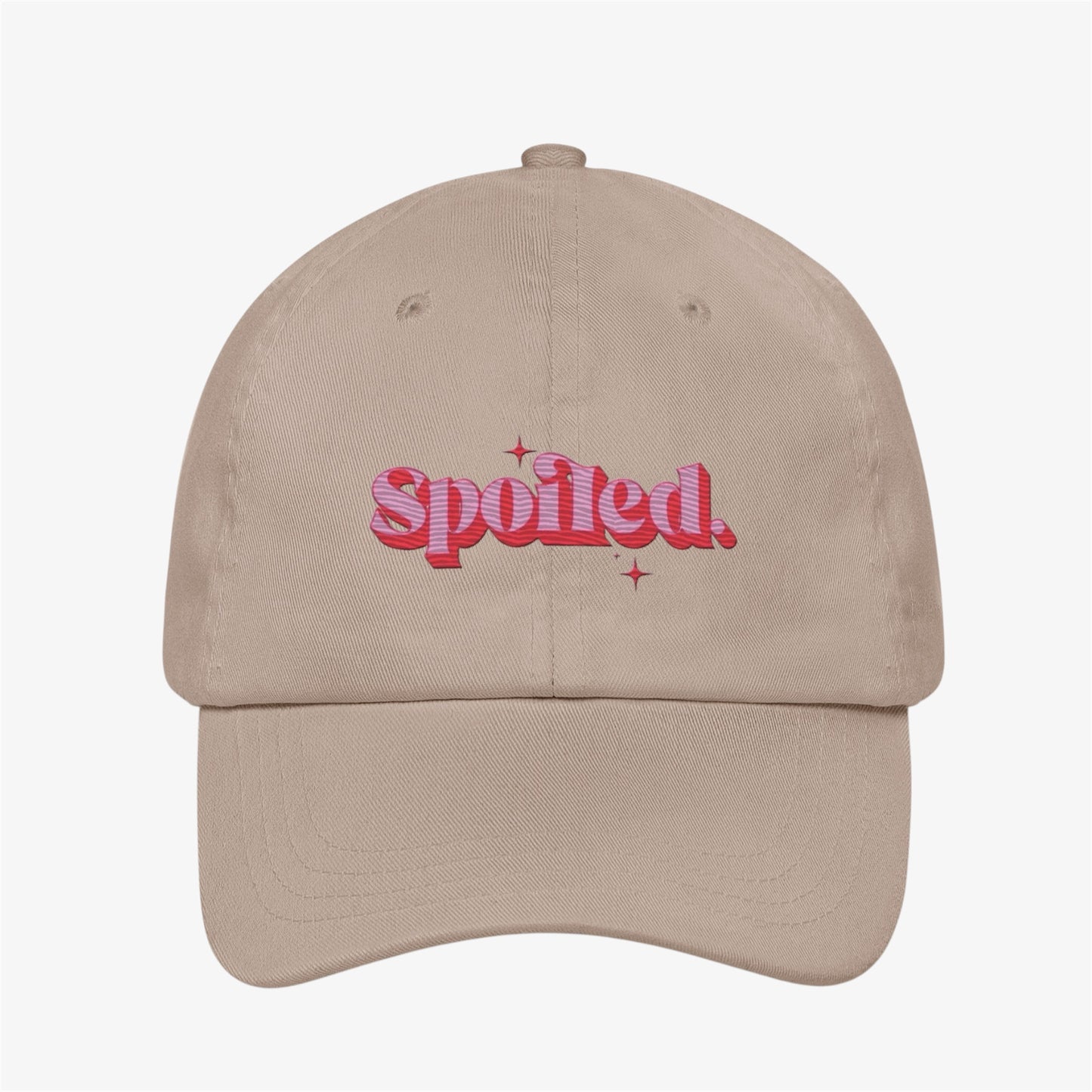 spoiled embroidered cap