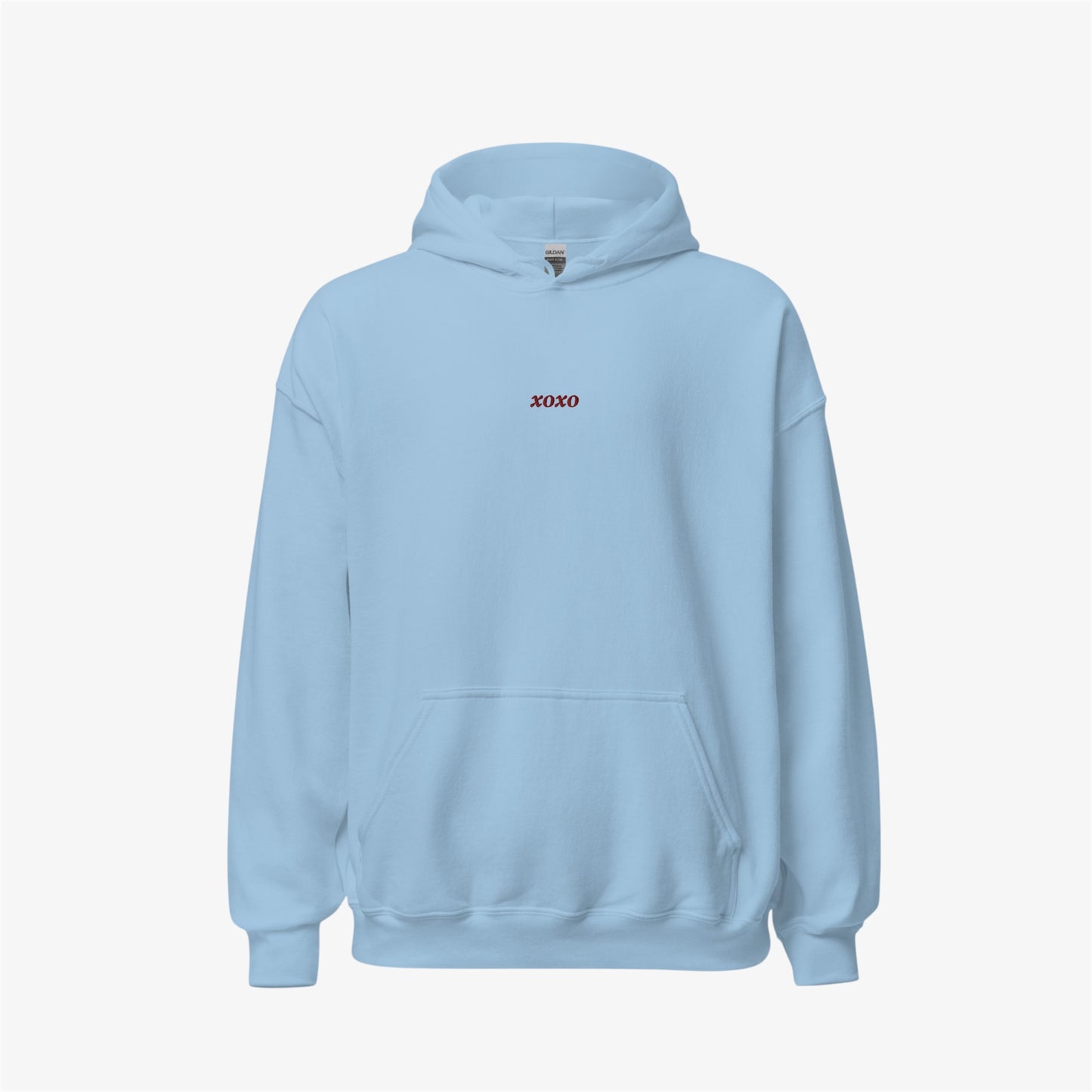 xoxo embroidered hoodie