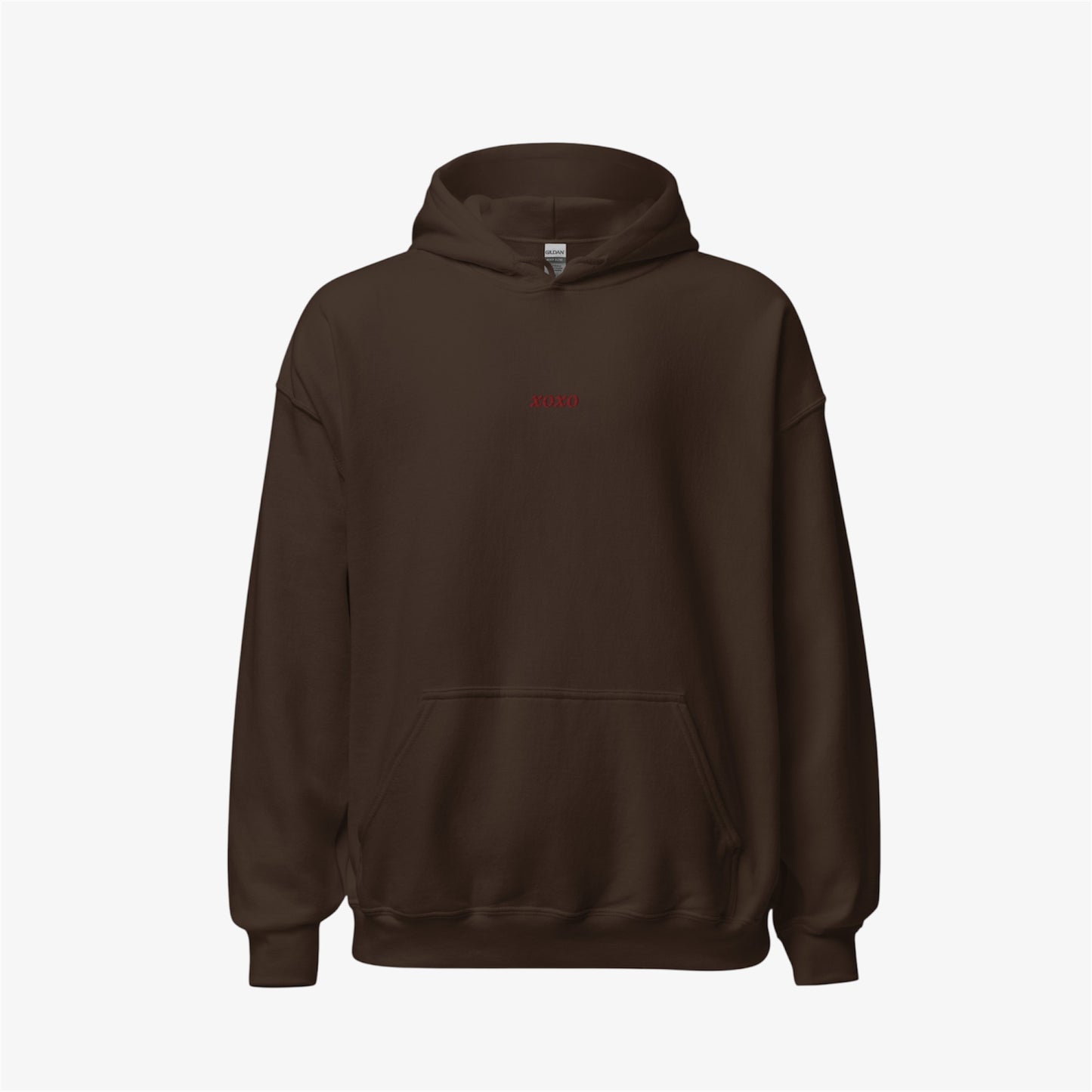 xoxo embroidered hoodie
