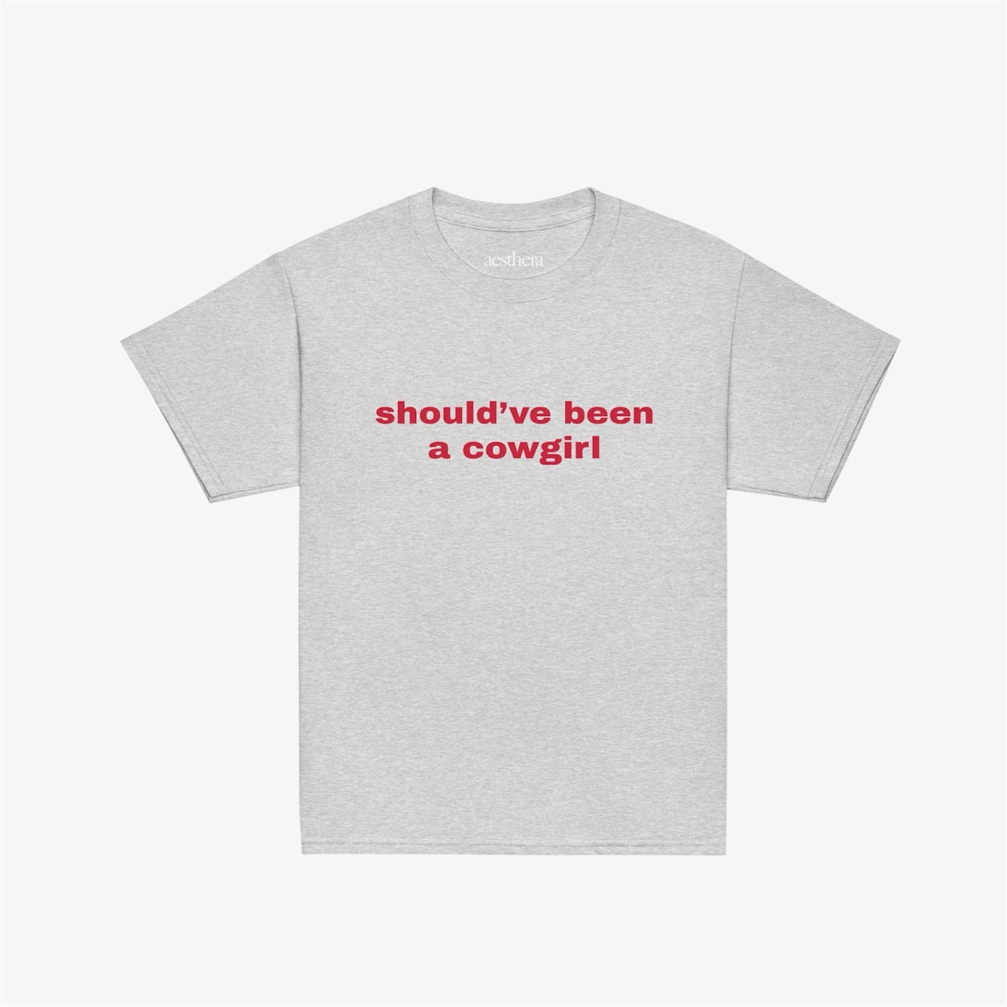 should’ve been baby tee