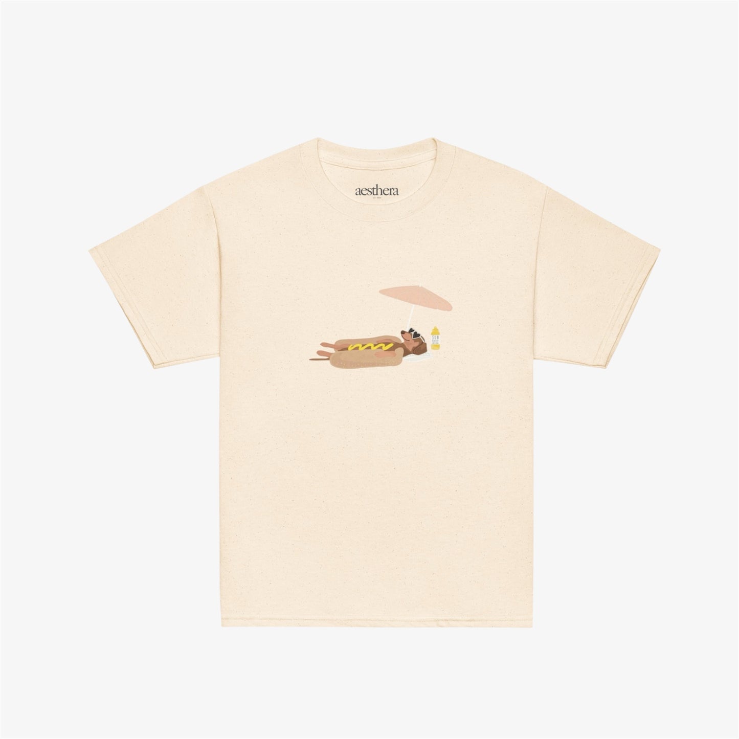 hot dog baby tee