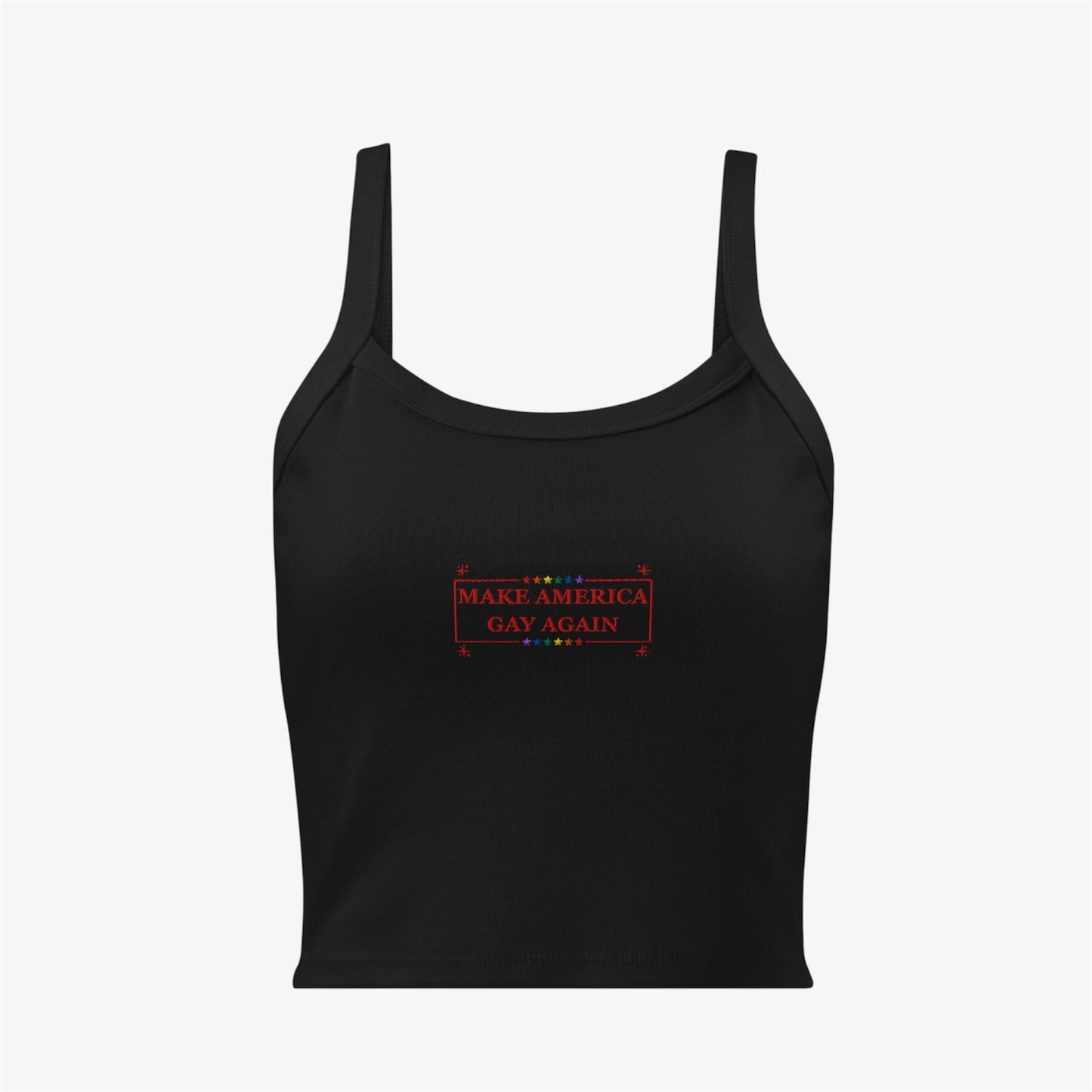 make america gay again tank top