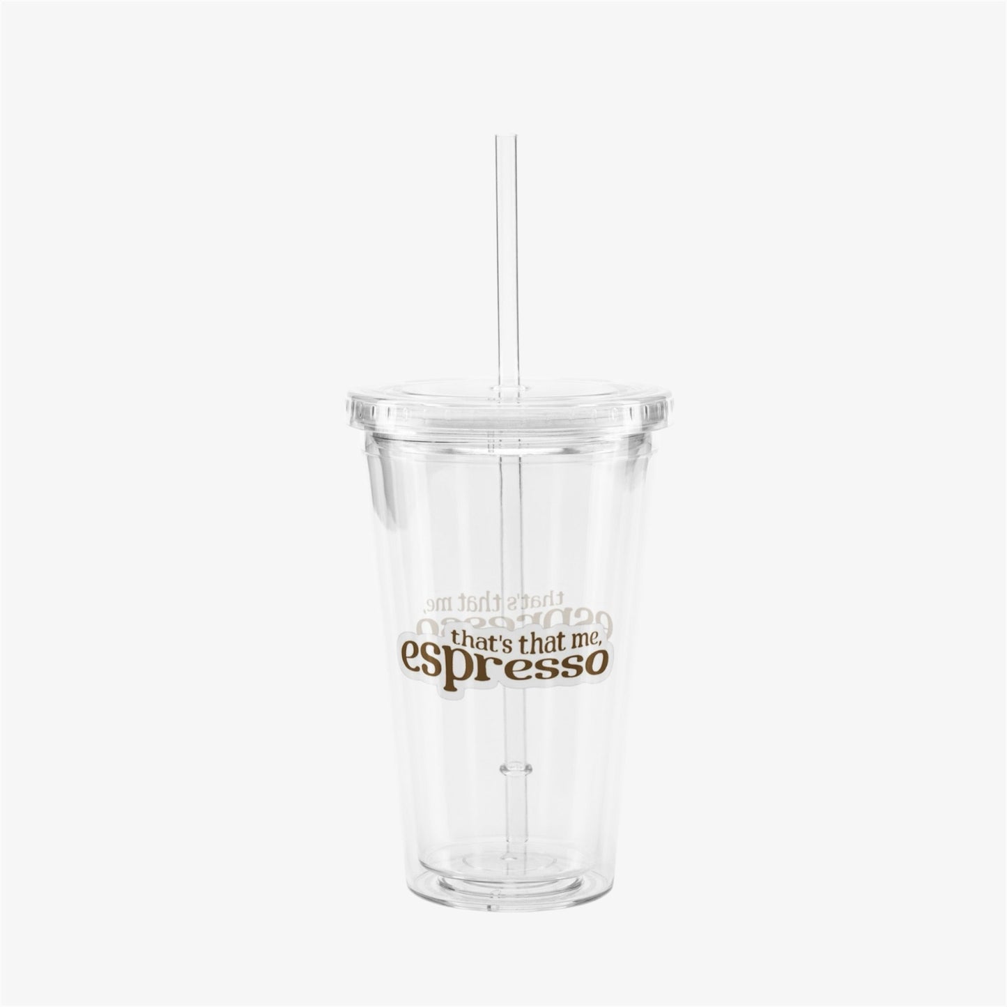 (iced) espresso tumbler