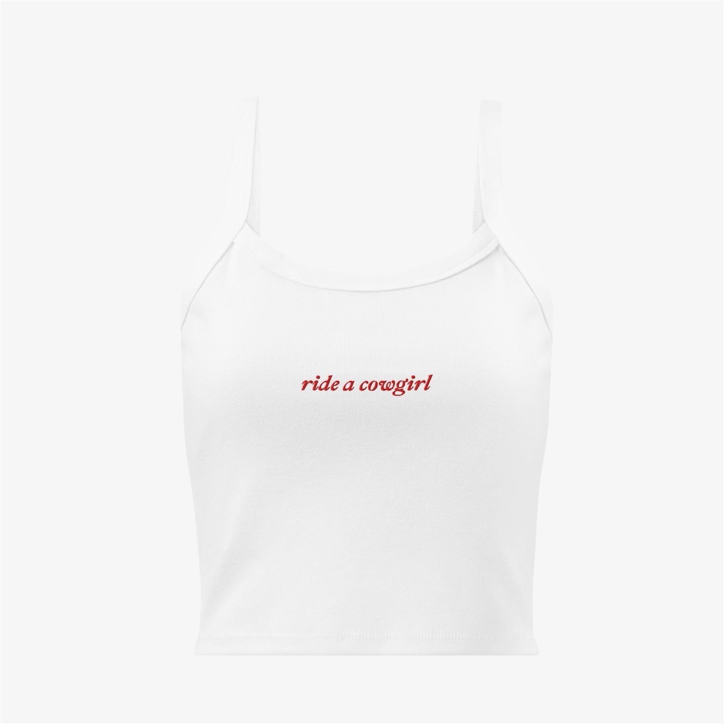ride a cowgirl tank top