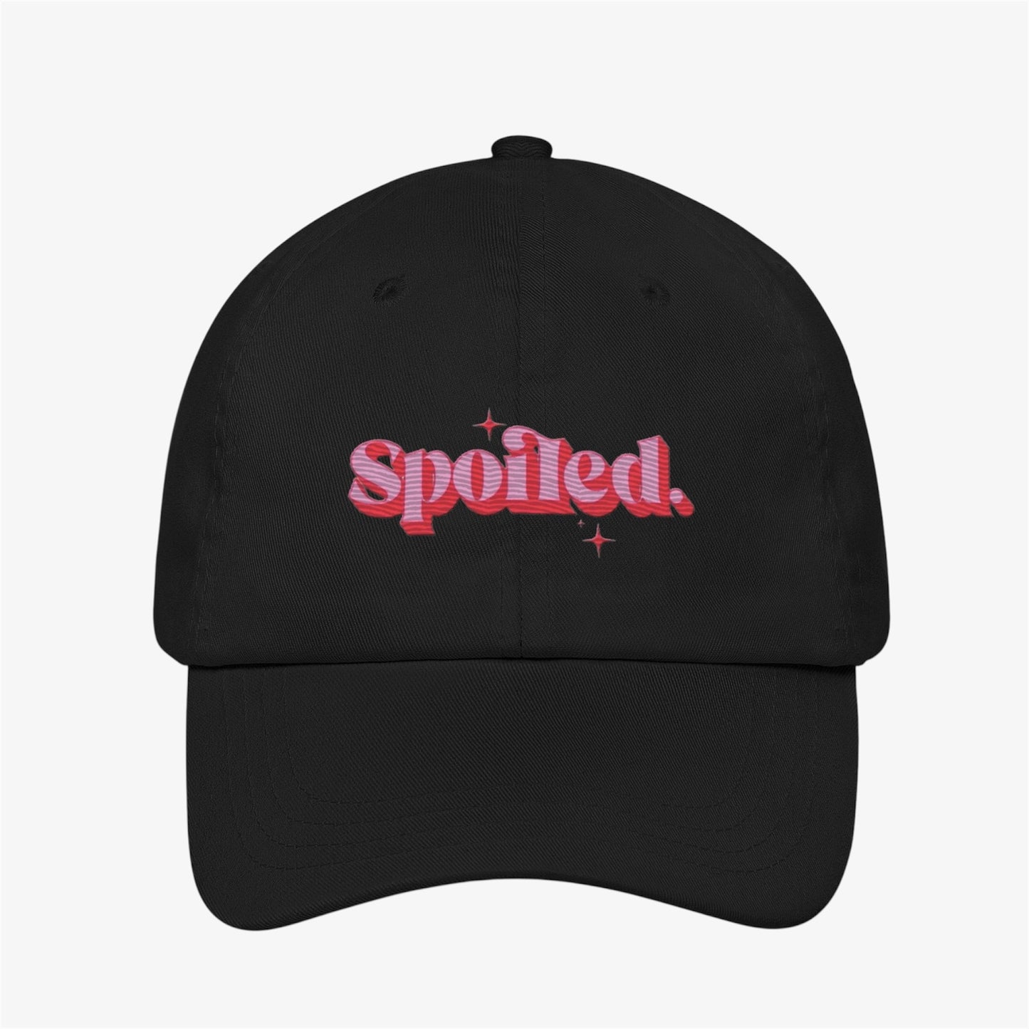spoiled embroidered cap