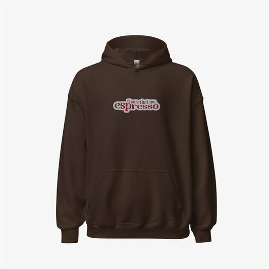 espresso hoodie