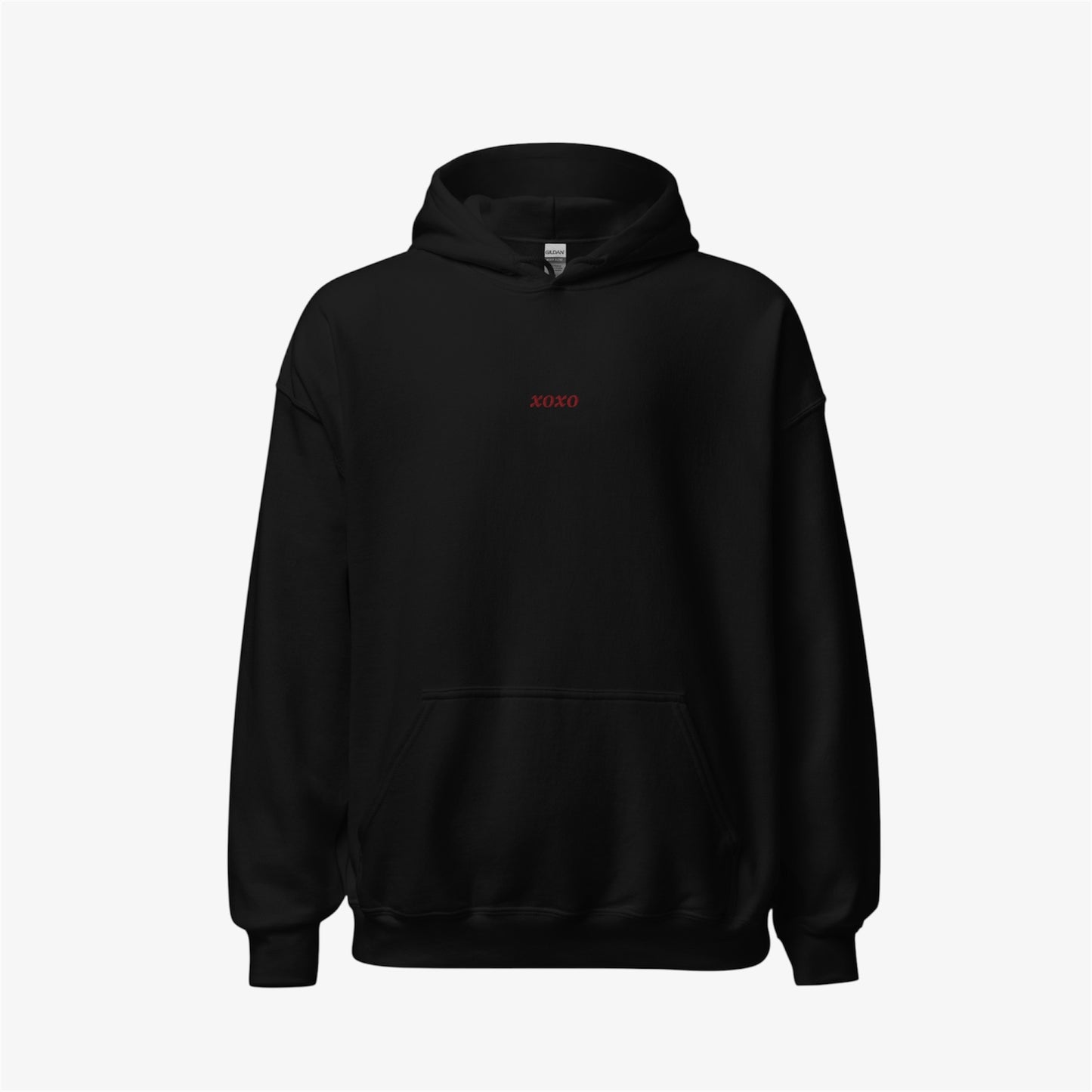 xoxo embroidered hoodie