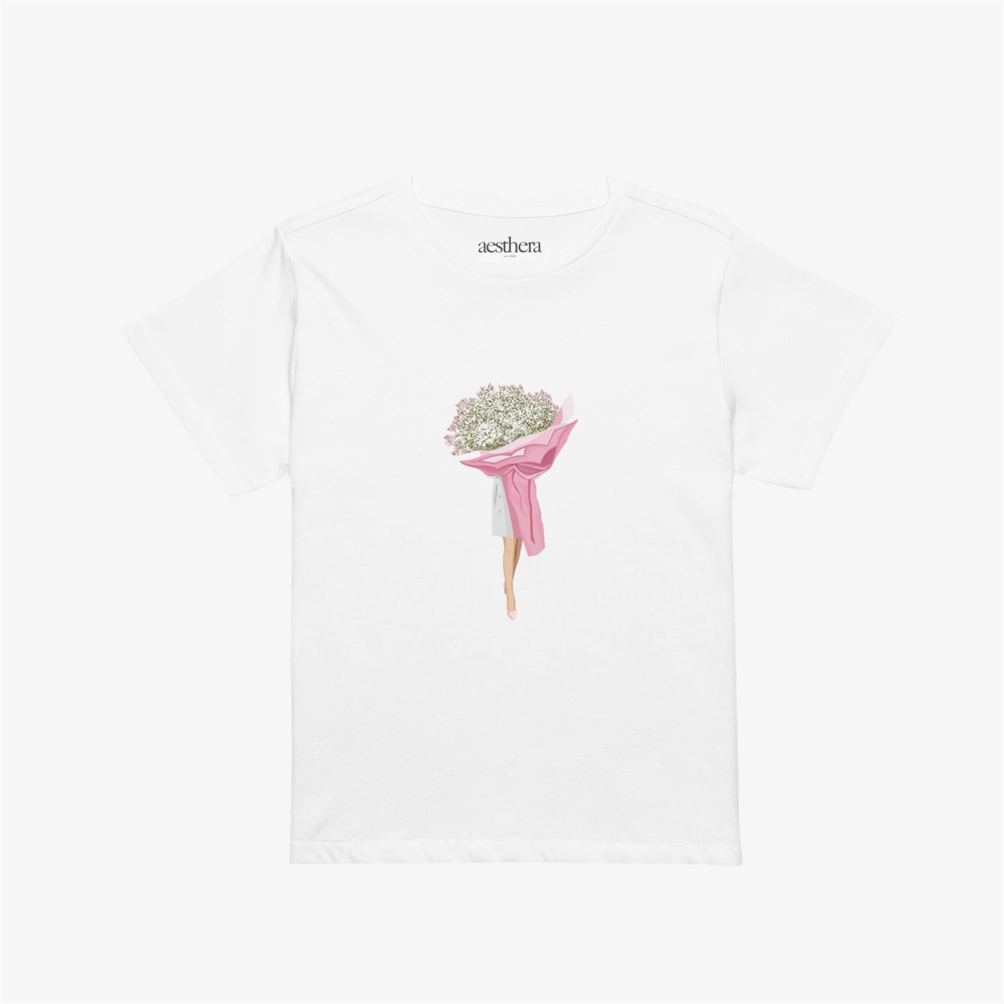 floral midi tee