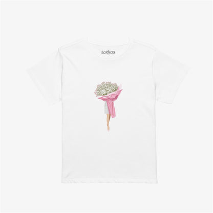 floral midi tee