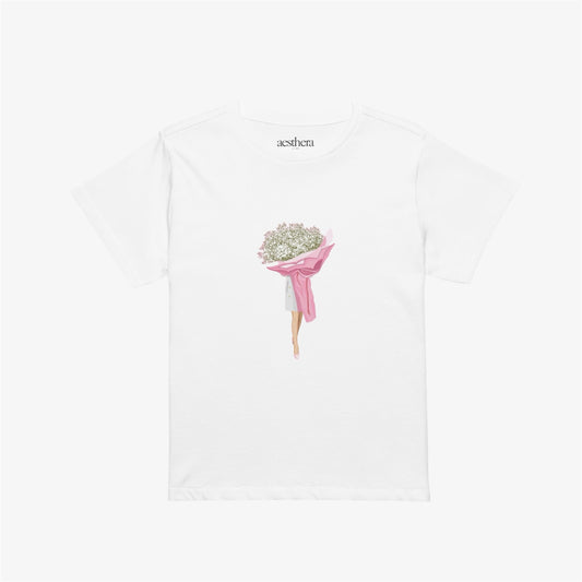 floral midi tee