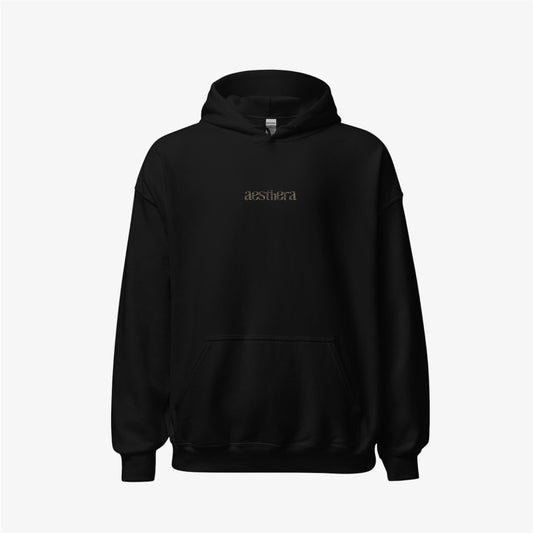 leopard branded hoodie