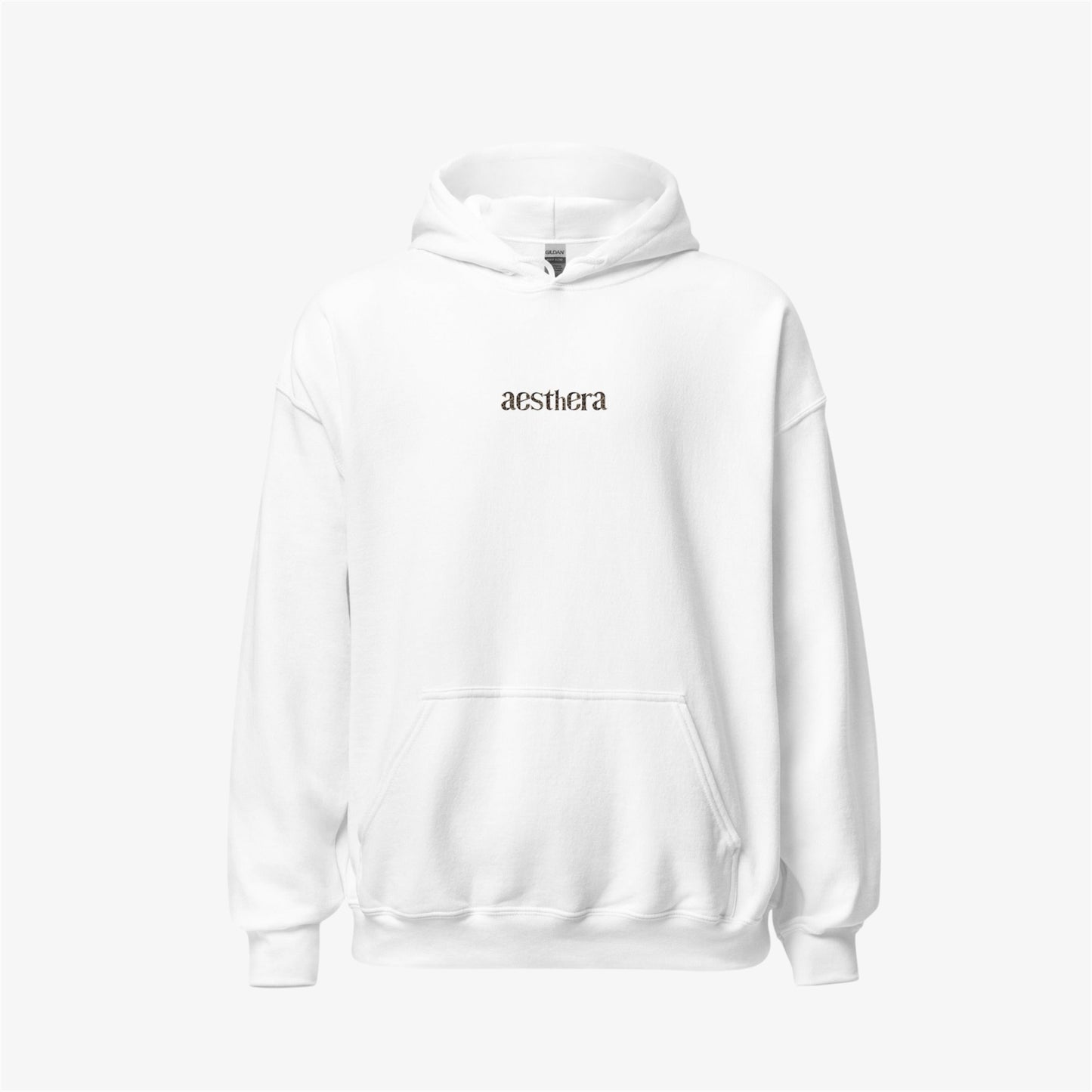leopard branded hoodie