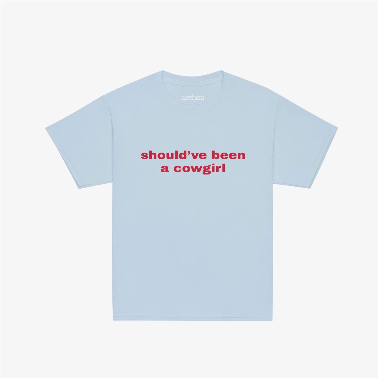 should’ve been baby tee