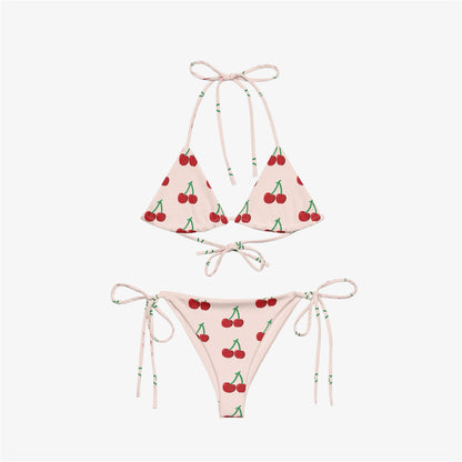 cherry string bikini