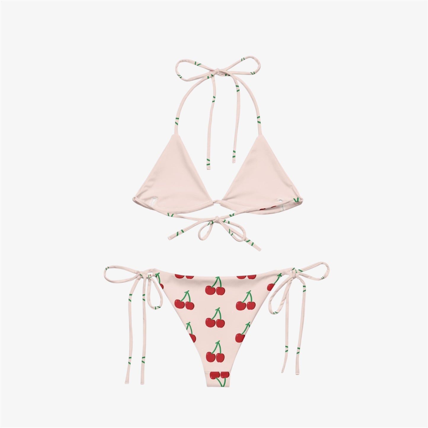 cherry string bikini