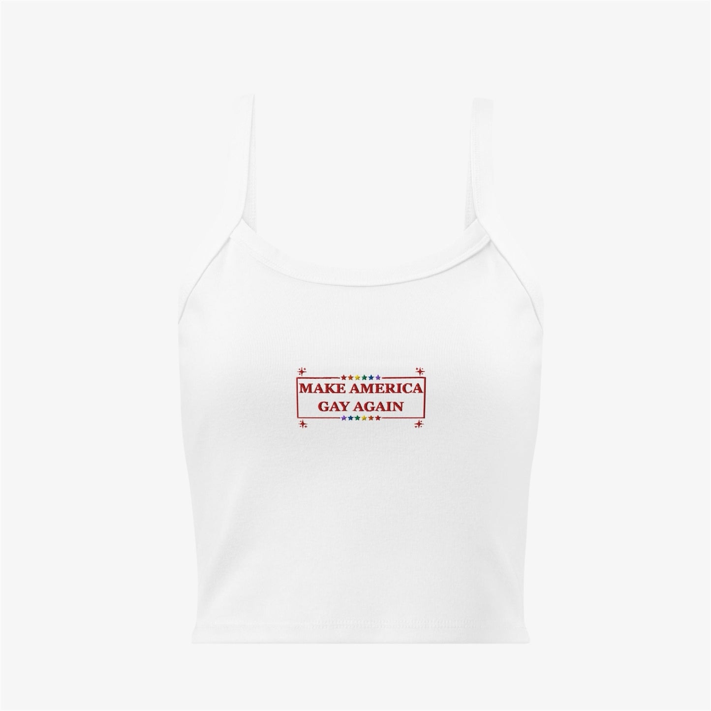 make america gay again tank top