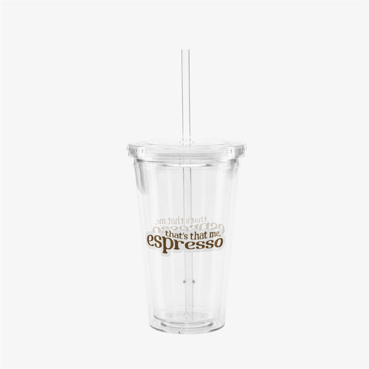 (iced) espresso tumbler