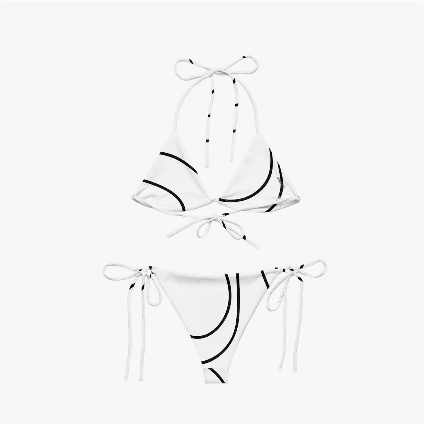 swirl string bikini