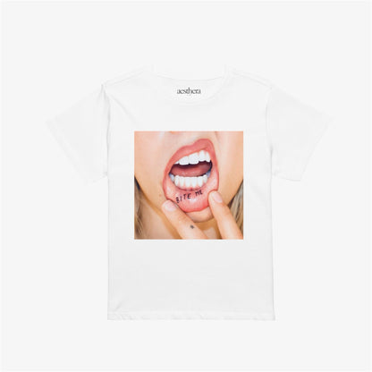 bite me graphic tee