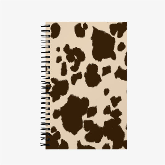 cow print journal