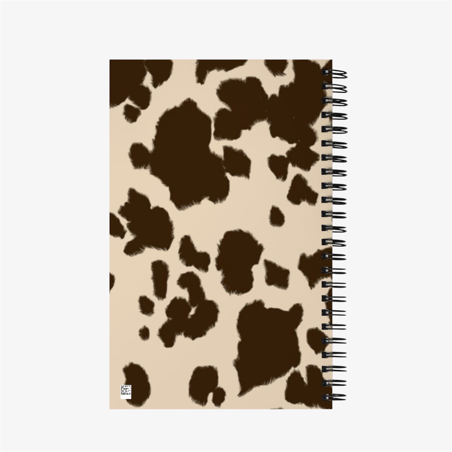 cow print journal