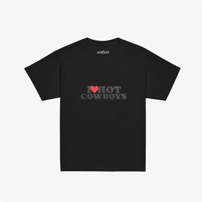 hot cowboys baby tee