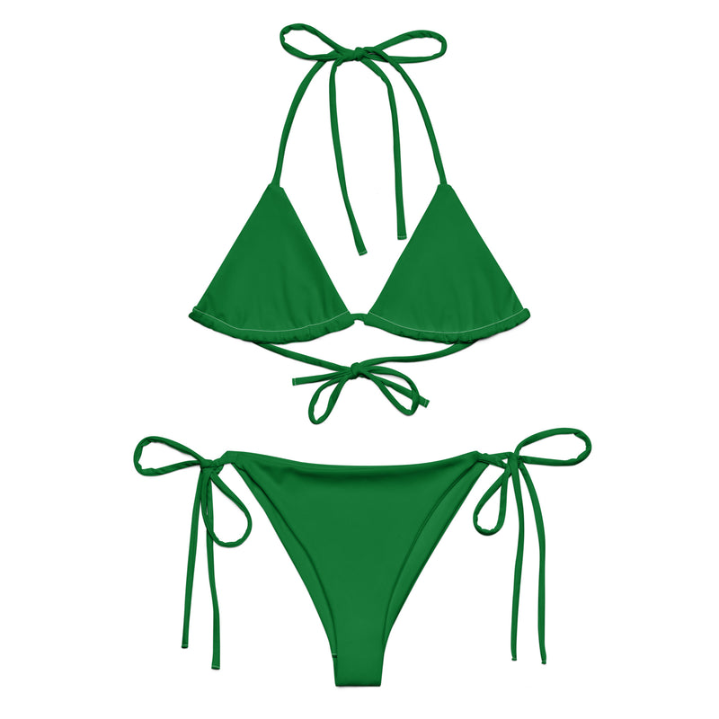 green string bikini