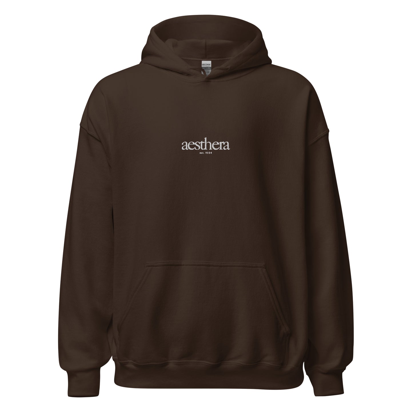 aesthera embroidered hoodie
