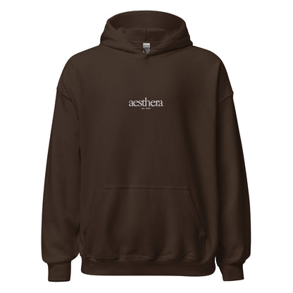 aesthera embroidered hoodie