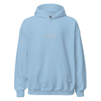 aesthera embroidered hoodie