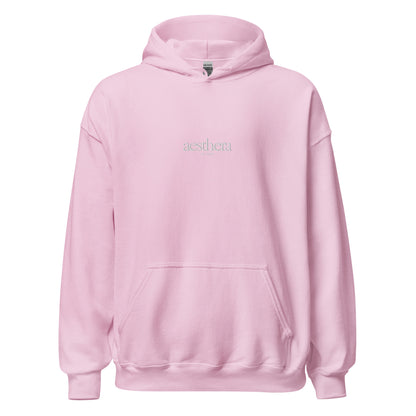 aesthera embroidered hoodie